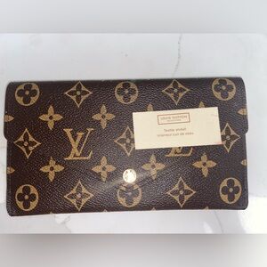 Louis Vuitton Classic Brown Monogram Wallet